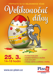 Velikonoce v OC Plzeň na Rokycanské